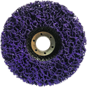 DISCO DE LIMPIEZA  ( NEROX )  CLEAN-STRIP  Púrpura.  115mm  ( Dureza X )