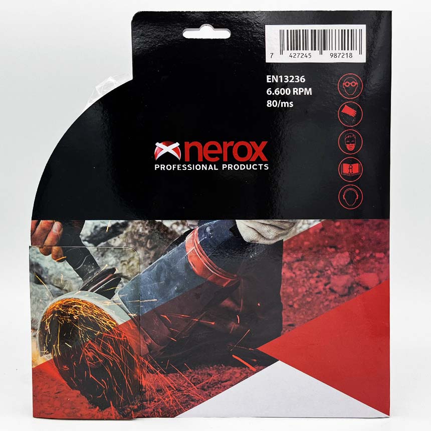 DISCO DIAMANTE  TURBO CANTERO-SV ( NEROX ) 230x3.2   Segmento 12  ( Ventilado ) ( Granito - Piedra )