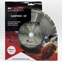 DISCO DIAMANTE  TURBO CANTERO-SV ( NEROX ) 230x3.2   Segmento 12 ( Granito - Piedra )
