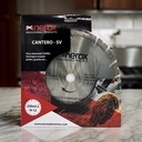 DISCO DIAMANTE  TURBO CANTERO-SV ( NEROX ) 230x3.2   Segmento 12 ( Granito - Piedra - hormigón armado )
