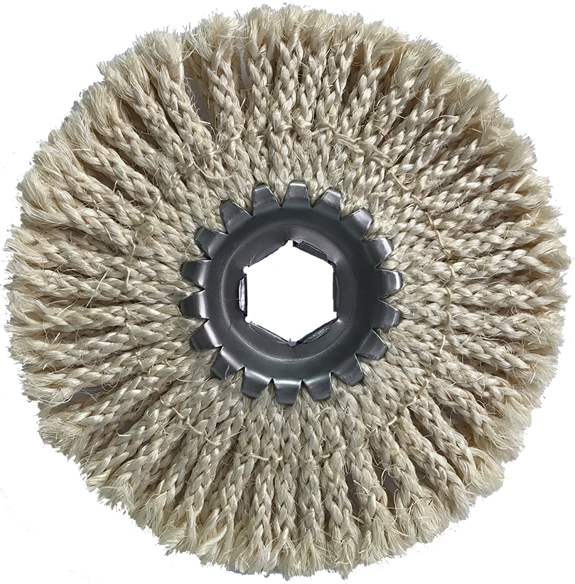 CEPILLO SISAL SICO-CM  ( NEROX )  150x24/6 D8C