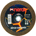 DISCO DE CORTE  ( NEROX )  ZC36 X-BF    ZIRCO-CERAMIC   230x2.5x22,2   ( Cóncavo ) ( caja 20 uds )