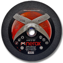 DISCO DE CORTE FINO  ( NEROX )  A46 V-BF  INOX / METAL.  230x1.9x22,2    ( Cóncavo ) ( caja 25 uds )