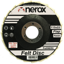 DISCO DE FIELTRO  ( NEROX )  Puli-NERX   115mm  ( Finish )