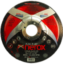 DISCO PARA DESBASTE  ( NEROX )  A24 P-BF  INOX / METAL.  125x6.5x22,2   ( Disco blando ) ( caja 25 uds )
