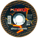 DISCO PARA DESBASTE  ( NEROX )  ZC24 Q-BF    ZIRCO-CERAMIC   115x6.5x22,2 ( caja 25 uds )
