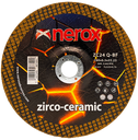DISCO PARA DESBASTE  ( NEROX )  ZC24 Q-BF    ZIRCO-CERAMIC   180x6.5x22,2 ( caja 10 uds )