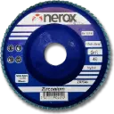 DISCO DE LAMINAS ( NEROX )   ZR754 NYLON   ZIRCONIO - 115x22 ( caja 10 uds )