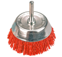 CEPILLO - BROCHA COPA  NYLON  ( NEROX )  50mm  ( Vástago 6mm )