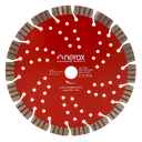 DISCO DIAMANTE  TURBO CANTERO-PRV ( NEROX ) 230x  Segmento 15  ( Ventilado ) ( Granito-Piedra dura )