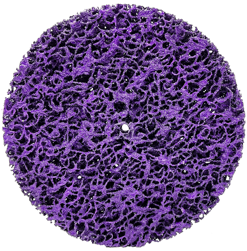 RUEDA DE LIMPIEZA  ( NEROX )  CLEAN-STRIP  Púrpura. ( Dureza X ) ( caja 10 uds )