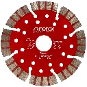 DISCO DIAMANTE  TURBO CANTERO-PRV ( NEROX ) 125x  Segmento 12  ( Ventilado ) ( Granito-Piedra dura )