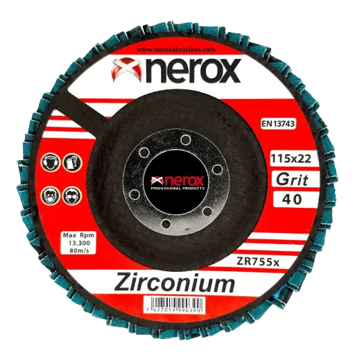 DISCO DE LAMINAS  ( NEROX )  ZR755x  ZIRCONIO  -  115x22 ( caja 10 uds )